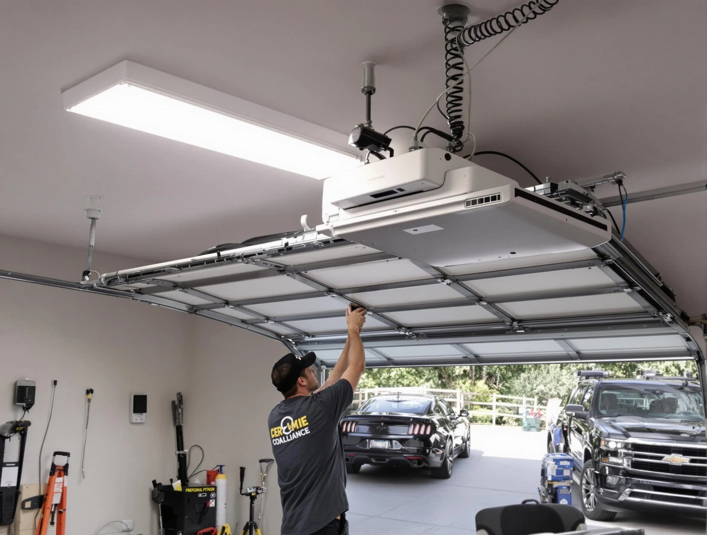 Garage Door Opener Installation in Exeter