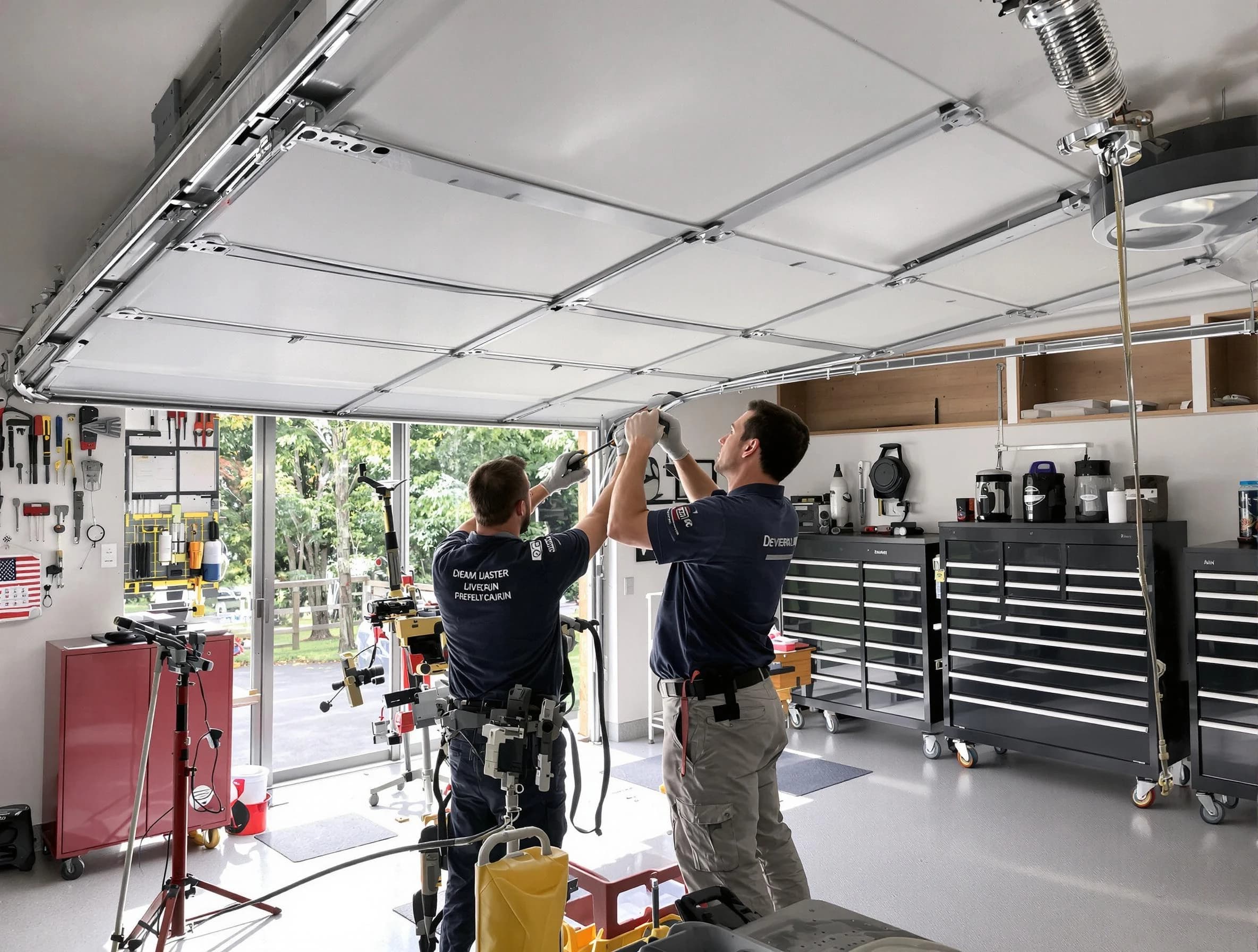 Overhead Garage Door Repair in Exeter