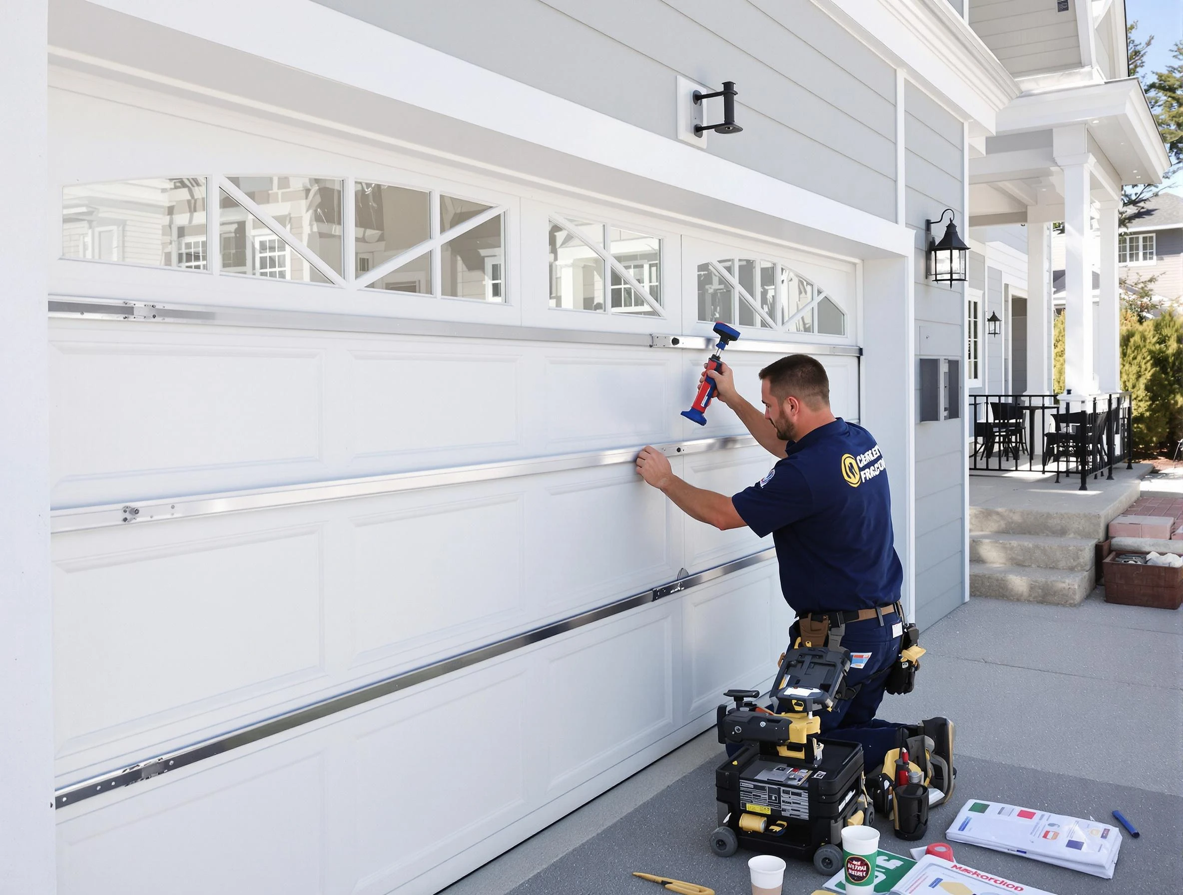 Professional garage door installation by Exeter Garage Door Repair in Exeter