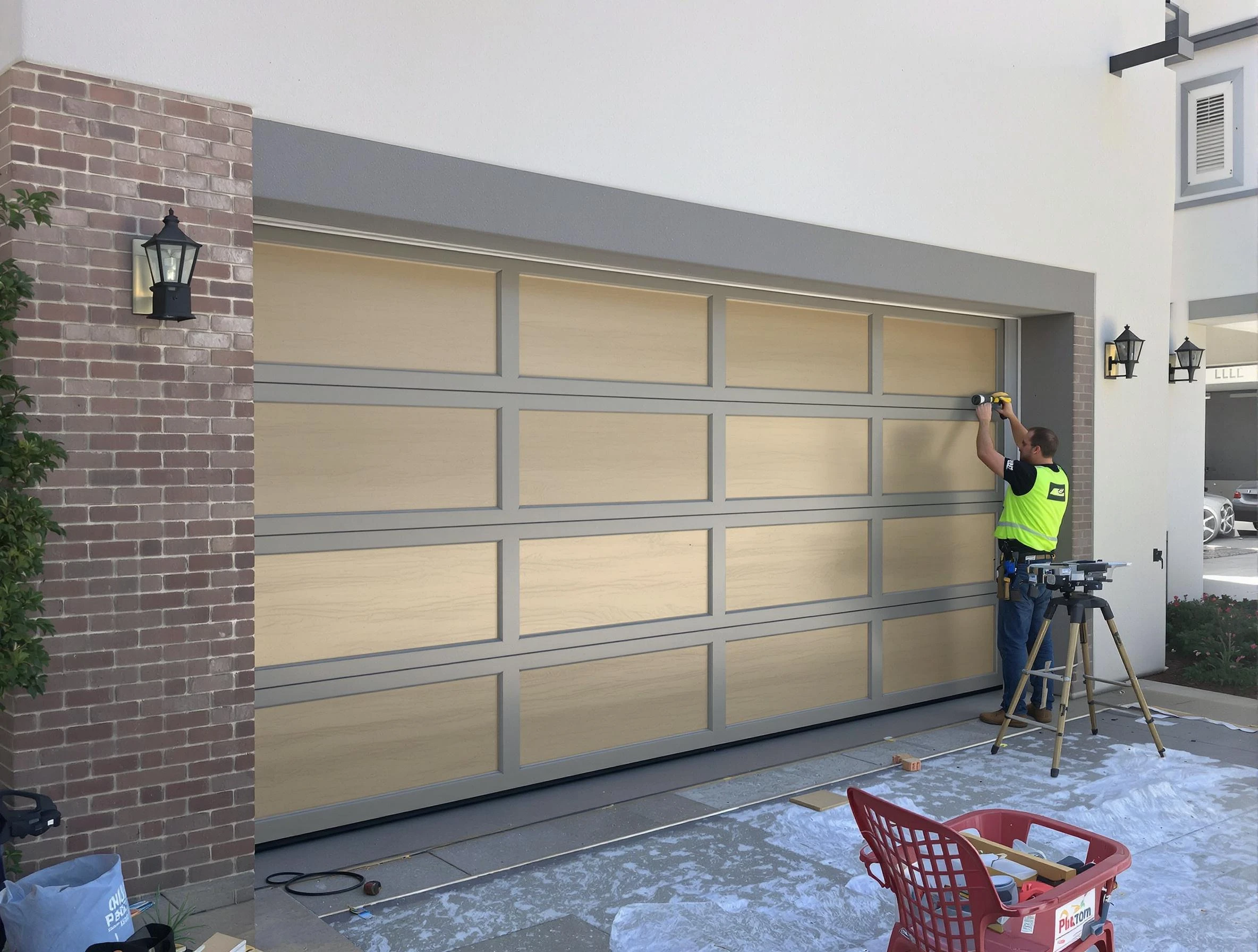 Garage door replacement service by Exeter Garage Door Repair in Exeter